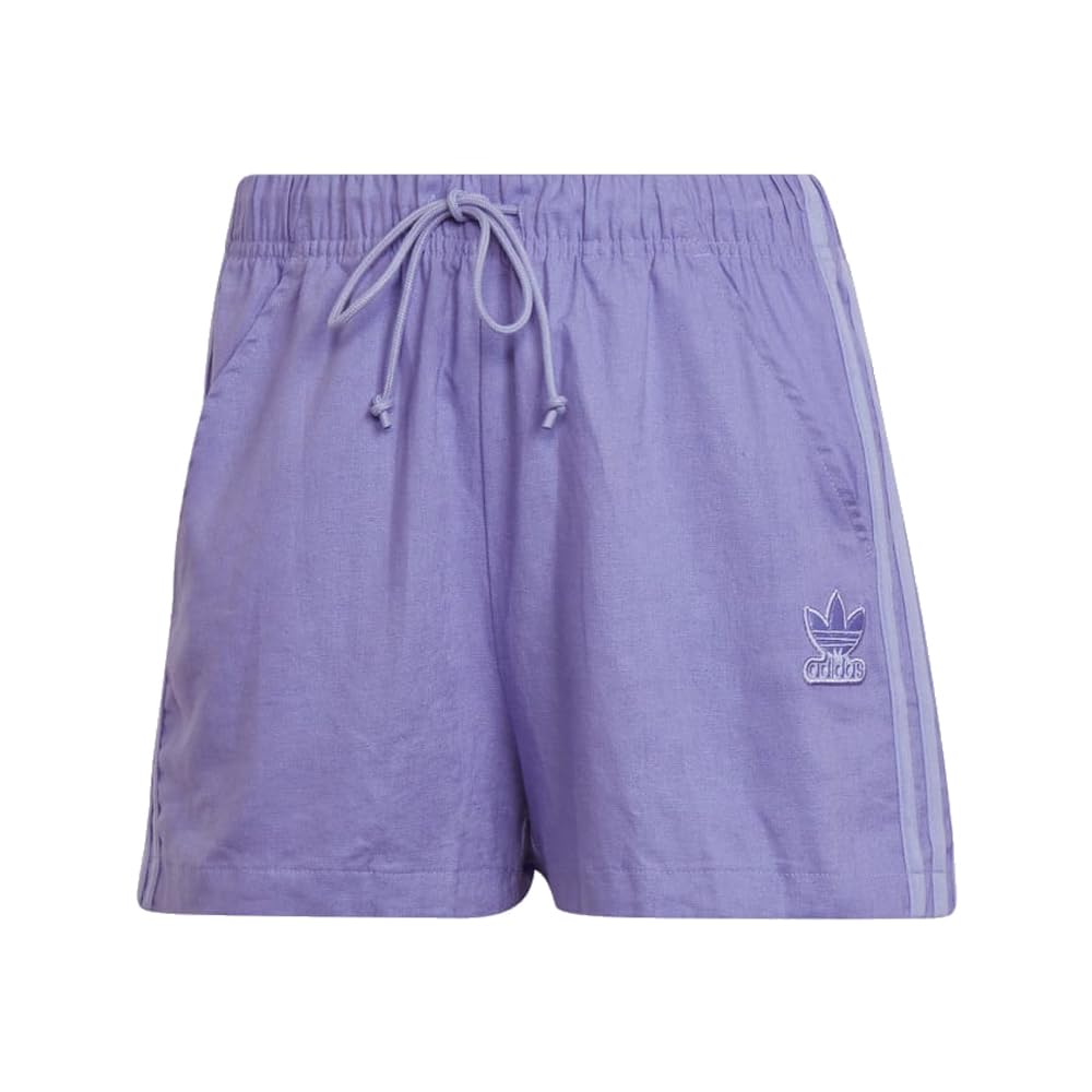 Amazon.com: Adidas Women's Linen Shorts, Light Purple X